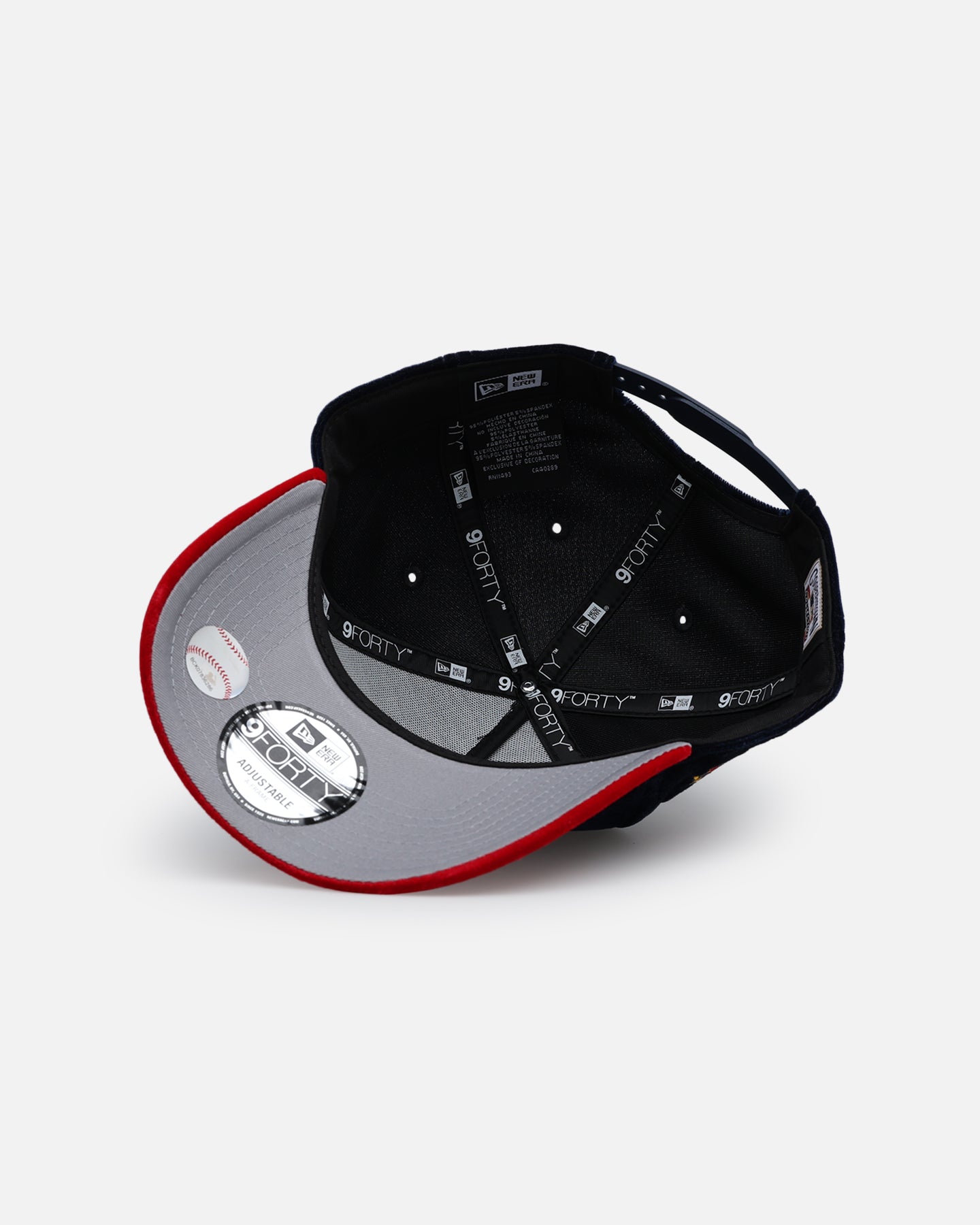 New Era Atlanta Braves 'Velvet Official Team Color' 9FORTY A-Frame