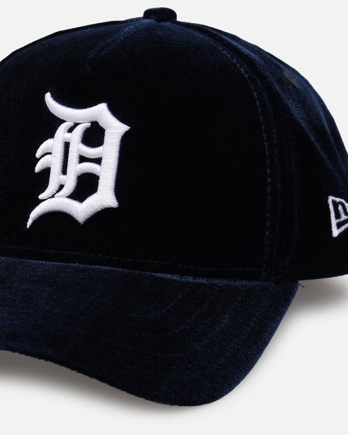 New Era Detroit Tigers 'Velvet Official Team Color' 9FORTY A-Frame Snapback Navy