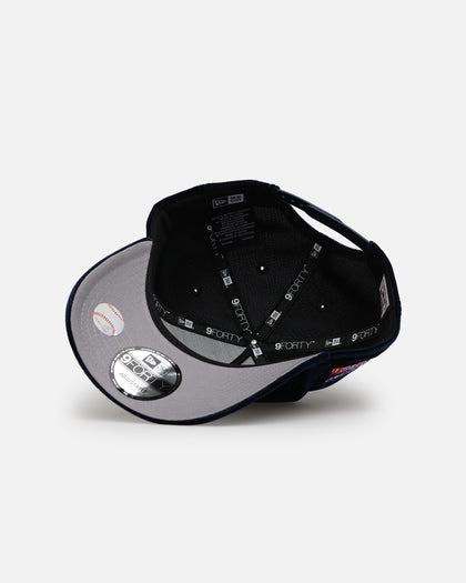 New Era Detroit Tigers 'Velvet Official Team Color' 9FORTY A-Frame Snapback Navy