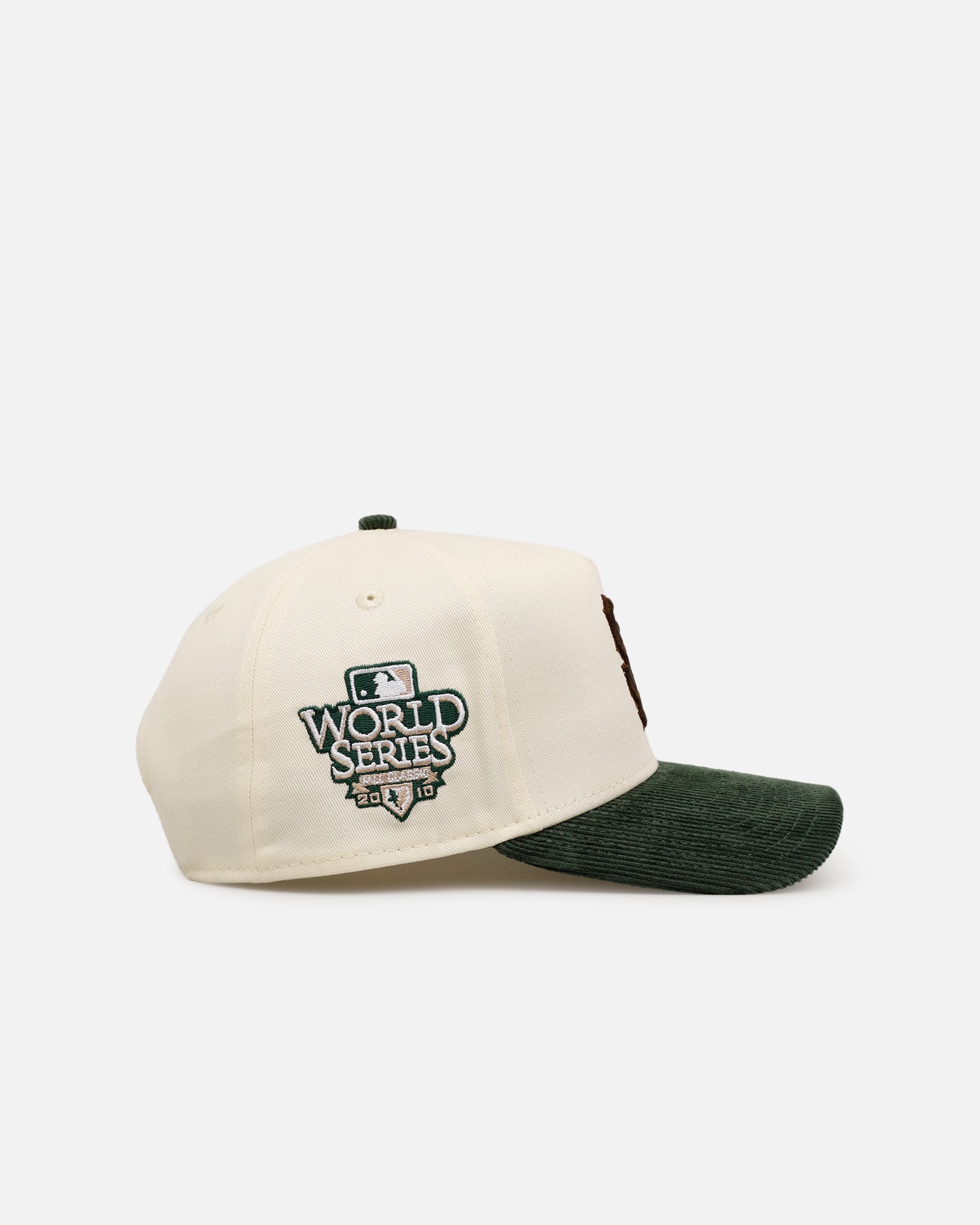 New Era San Francisco Giants 'Chrome White Green' Corduroy Visor