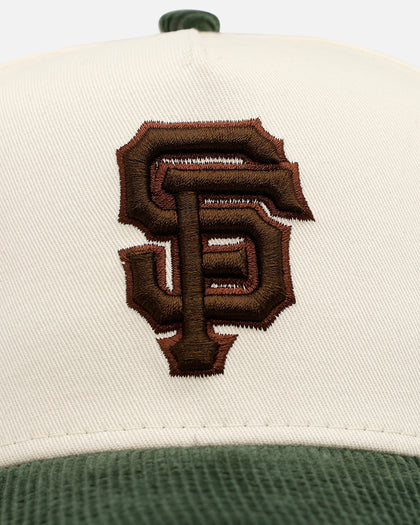 New Era San Francisco Giants 'Chrome White Green' Corduroy Visor 9FORTY A-Frame Snapback Chrome