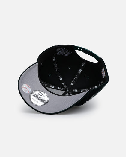 New Era Houston Astros 'Plush Chenille' 9FORTY A-Frame Snapback Dark Green