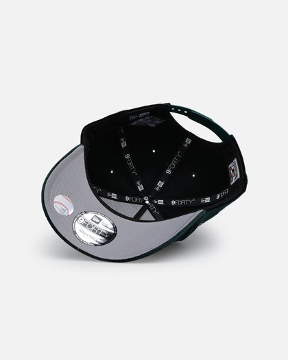 New Era Atlanta Braves 'Plush Chenille' 9FORTY A-Frame Snapback Dark Green