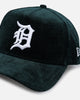 New Era Detroit Tigers 'Plush Chenille' 9FORTY A-Frame Snapback Dark Green