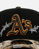 New Era Oakland Athletics 'Realtree Grit 2.0' 9FORTY A-Frame Snapback Black/Green/Orange