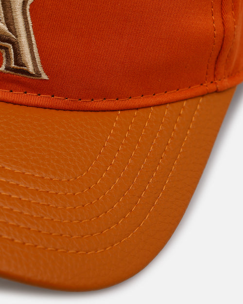 Pro Standard Los Angeles Angels 'Gramercy' Pinch Front Strapback Orange