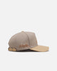 Pro Standard Atlanta Braves 'Gramercy' Pinch Front Strapback Taupe