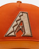 Pro Standard Arizona Diamondbacks 'Gramercy' Pinch Front Strapback Orange