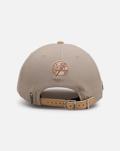Pro Standard New York Yankees 'Gramercy' Pinch Front Strapback Taupe