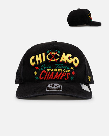 47 Brand Chicago Blackhawks 'NHL Trophy Case' Premium Hitch Snapback Black