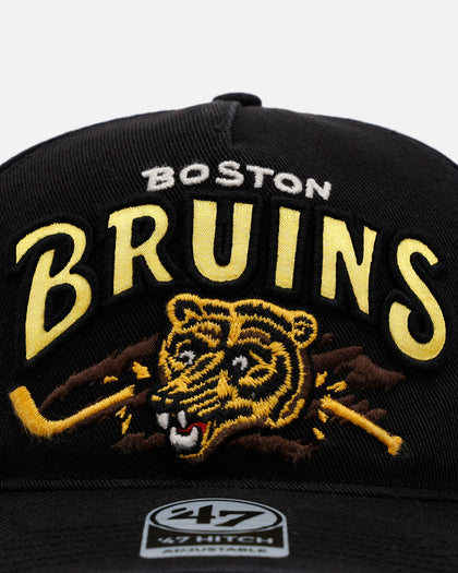 Casquette Snapback '47 LNH Boston Bruins Noir Logo Brodé - Taille Unique