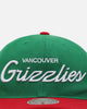 Mitchell & Ness Memphis Grizzlies 'Viva Mexico Script' Deadstock Snapback Green/Red