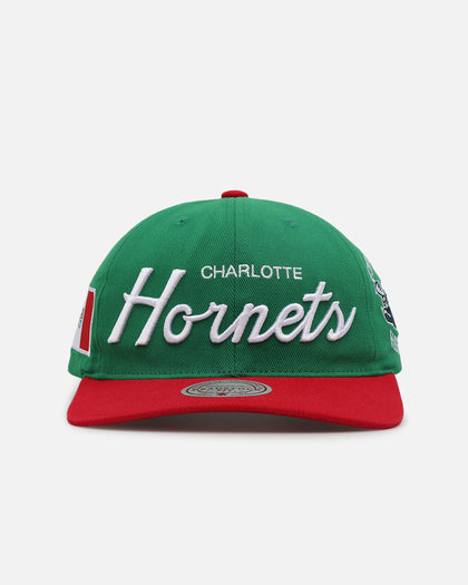 Mitchell & Ness Charlotte Hornets 'Viva Mexico Script' Deadstock Snapback Green/Red