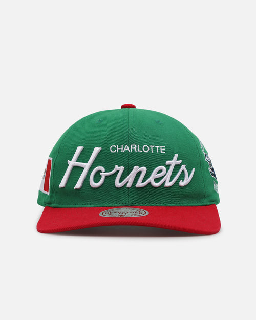 Mitchell & Ness Charlotte Hornets 'Viva Mexico Script' Deadstock Snapback Green/Red