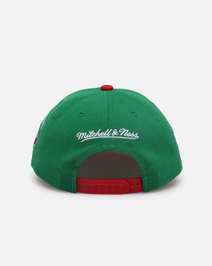 Mitchell & Ness Charlotte Hornets 'Viva Mexico Script' Deadstock Snapback Green/Red
