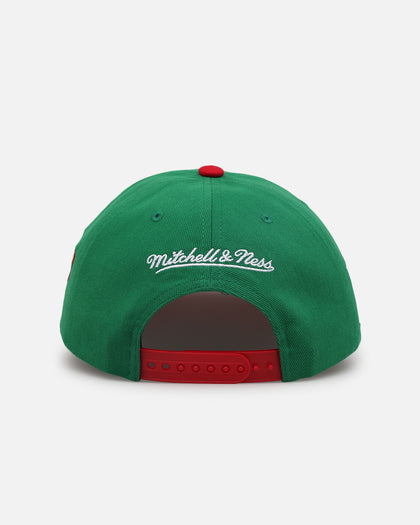 Mitchell & Ness Seattle SuperSonics 'Viva Mexico Script' Deadstock Snapback Green/Red