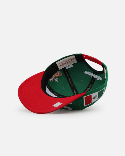 Mitchell & Ness Seattle SuperSonics 'Viva Mexico Script' Deadstock Snapback Green/Red
