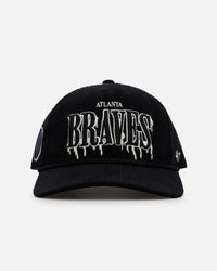 47 Brand Atlanta Braves 'Slasher' 47 Hitch Corduroy Snapback Black
