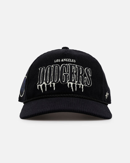 47 Brand Los Angeles Dodgers 'Slasher' 47 Hitch Corduroy Snapback Black