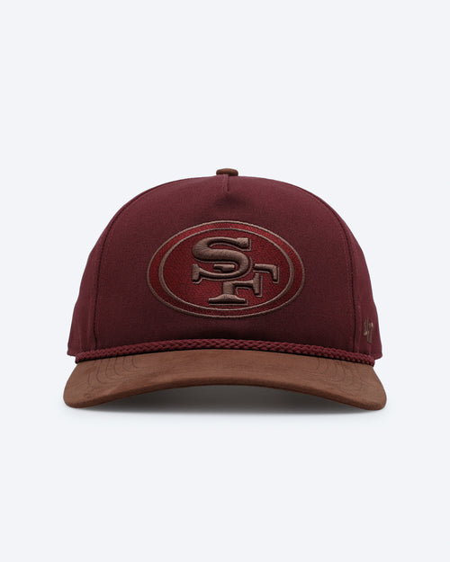 47 Brand San Francisco 49ers 'Cherry Pie' Hitch Snapback Dark Maroon