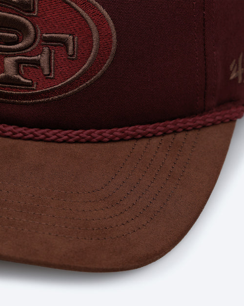 47 Brand San Francisco 49ers 'Cherry Pie' Hitch Snapback Dark Maroon