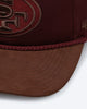 47 Brand San Francisco 49ers 'Cherry Pie' Hitch Snapback Dark Maroon