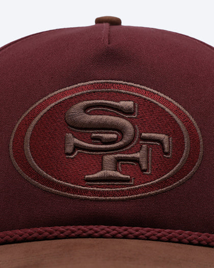 47 Brand San Francisco 49ers 'Cherry Pie' Hitch Snapback Dark Maroon