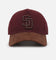 47 Brand San Diego Padres 'Cherry Pie' Offside DT Snapback Dark Maroon