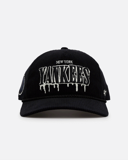 47 Brand New York Yankees 'Slasher' 47 Hitch Corduroy Snapback Black