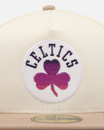 New Era Boston Celtics 'Summer League' 59FIFTY A-Frame Fitted Chrome