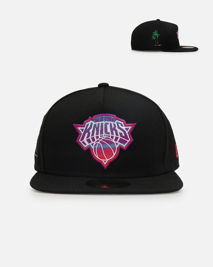 New Era New York Knicks 'Summer League' 59FIFTY A-Frame Fitted Black