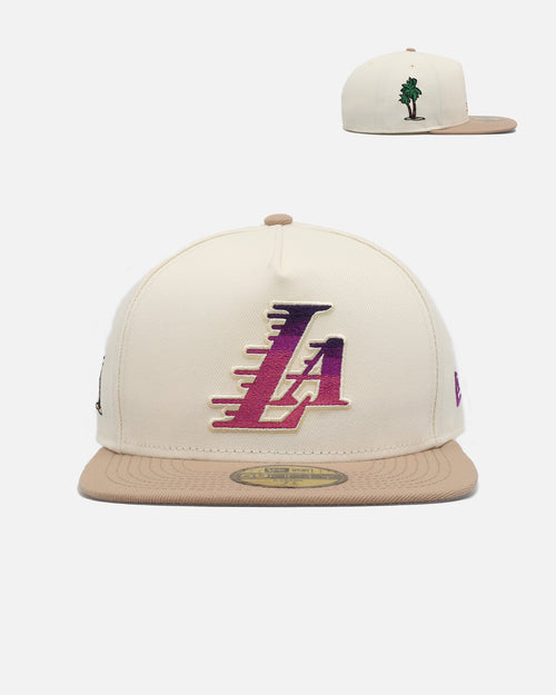 New Era Los Angeles Lakers 'Summer League' 59FIFTY A-Frame Fitted Chrome