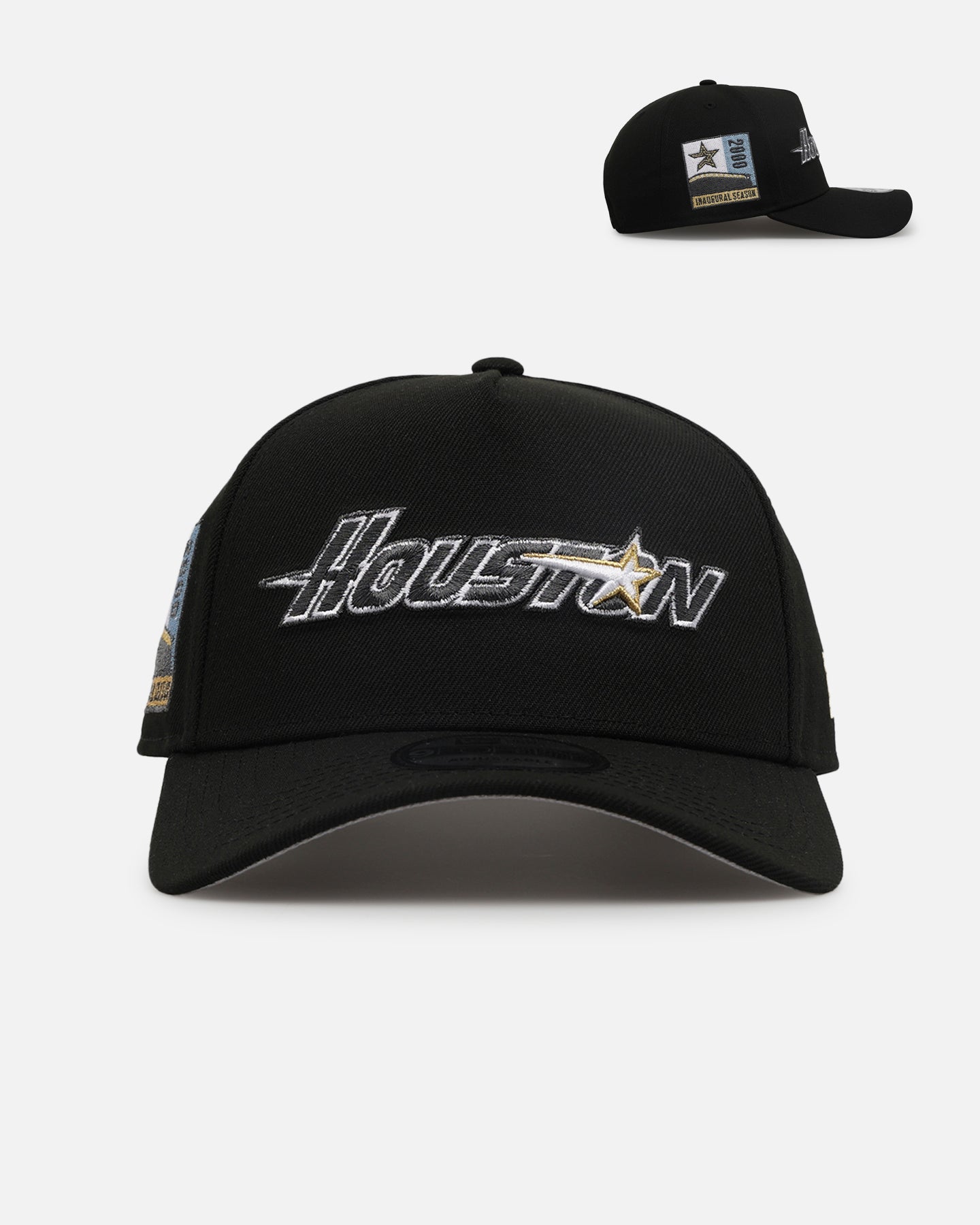 New Era Houston Astros 'Metallic Wordmark' 9FORTY A-Frame Snapback