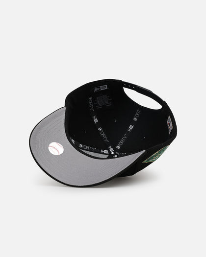 New Era Oakland Athletics 'Metallic Wordmark' 9FORTY A-Frame Snapback Black