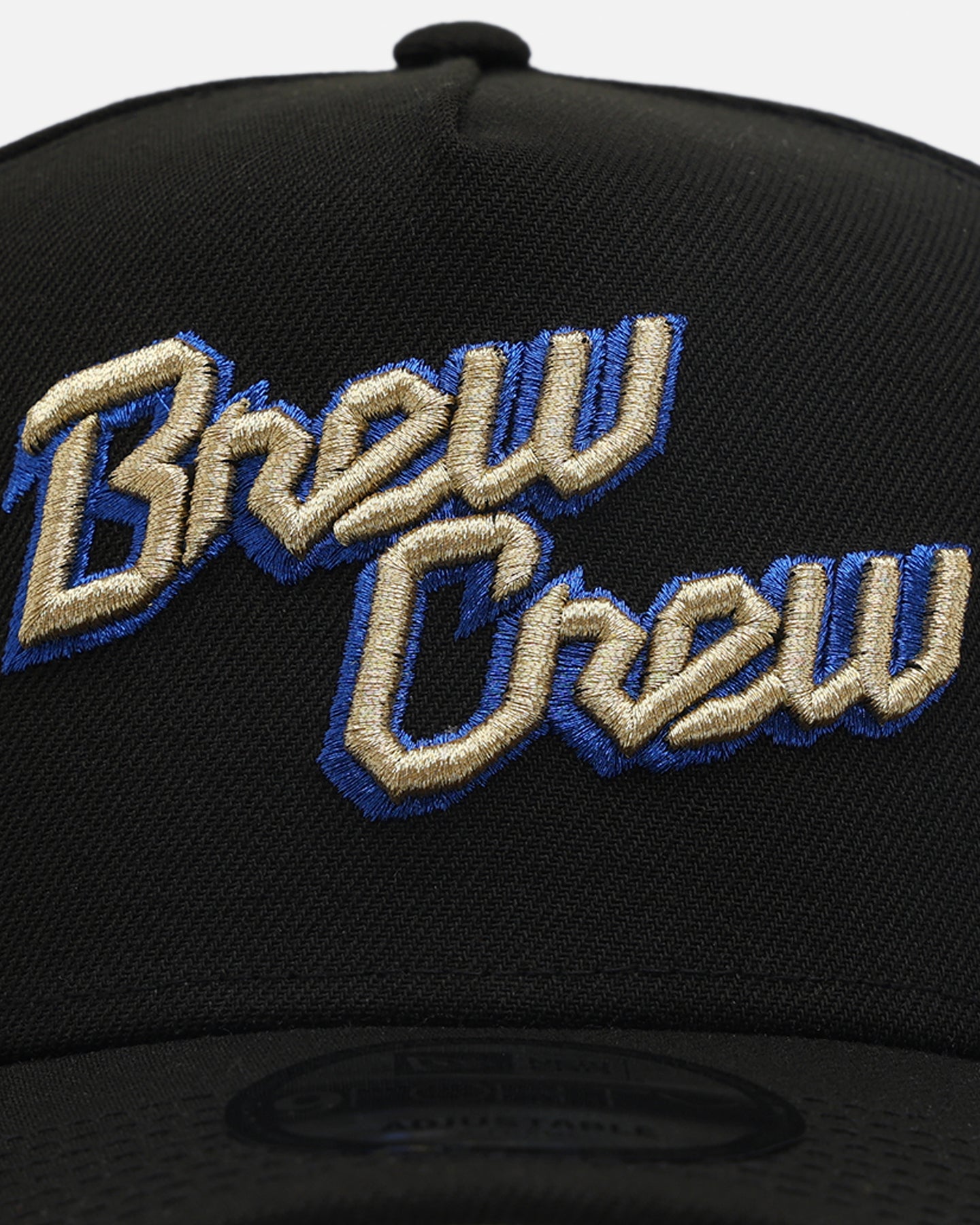 New Era Milwaukee Brewers 'Metallic Wordmark' 9FORTY A-Frame