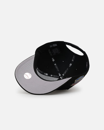 New Era Milwaukee Brewers 'Metallic Wordmark' 9FORTY A-Frame Snapback Black