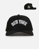New Era New York Yankees 'Metallic Wordmark' 9FORTY A-Frame Snapback Black