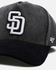47 Brand San Diego Padres 'Apollo Corduroy' Offside DT Snapback Black