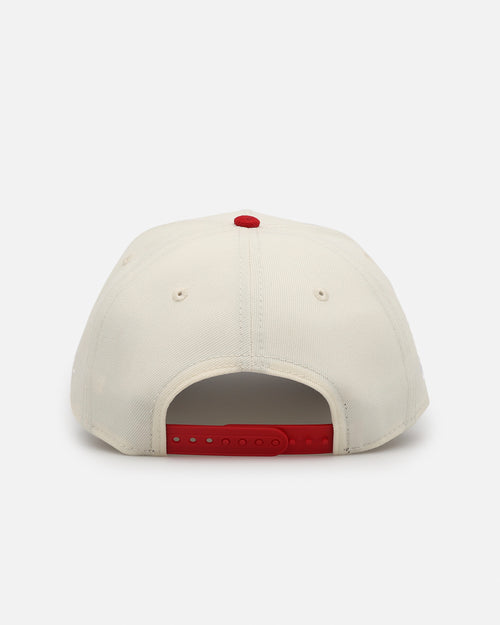New Era Los Angeles Angels 'Team Color Visor' 9FORTY A-Frame Snapback Chrome