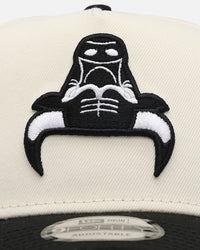 New Era Chicago Bulls 'Chrome Black Upside Down Logo' 9FORTY A-Frame Snapback Chrome/Black