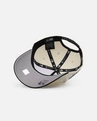 New Era Chicago Bulls 'Chrome Black Upside Down Logo' 9FORTY A-Frame Snapback Chrome/Black