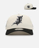 New Era Florida Marlins 'Chrome Black Upside Down Logo' 9FORTY A-Frame Snapback Chrome/Black