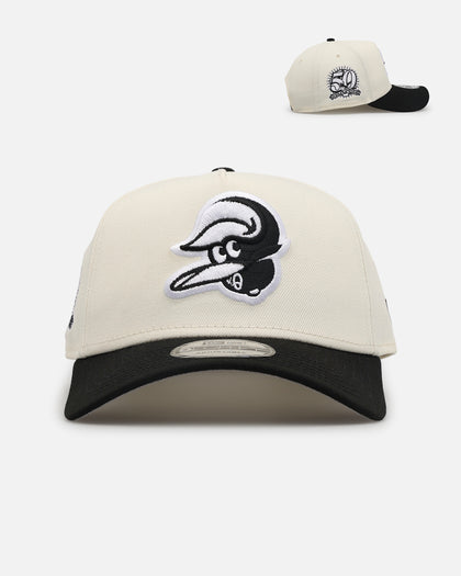New Era Baltimore Orioles 'Chrome Black Upside Down Logo' 9FORTY A-Frame Snapback Chrome/Black