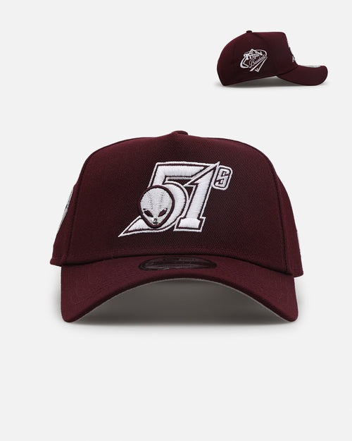 New Era Las Vegas 51s 'Minor League Maroon' 9FORTY A-Frame Snapback Maroon