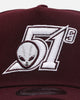 New Era Las Vegas 51s 'Minor League Maroon' 9FORTY A-Frame Snapback Maroon
