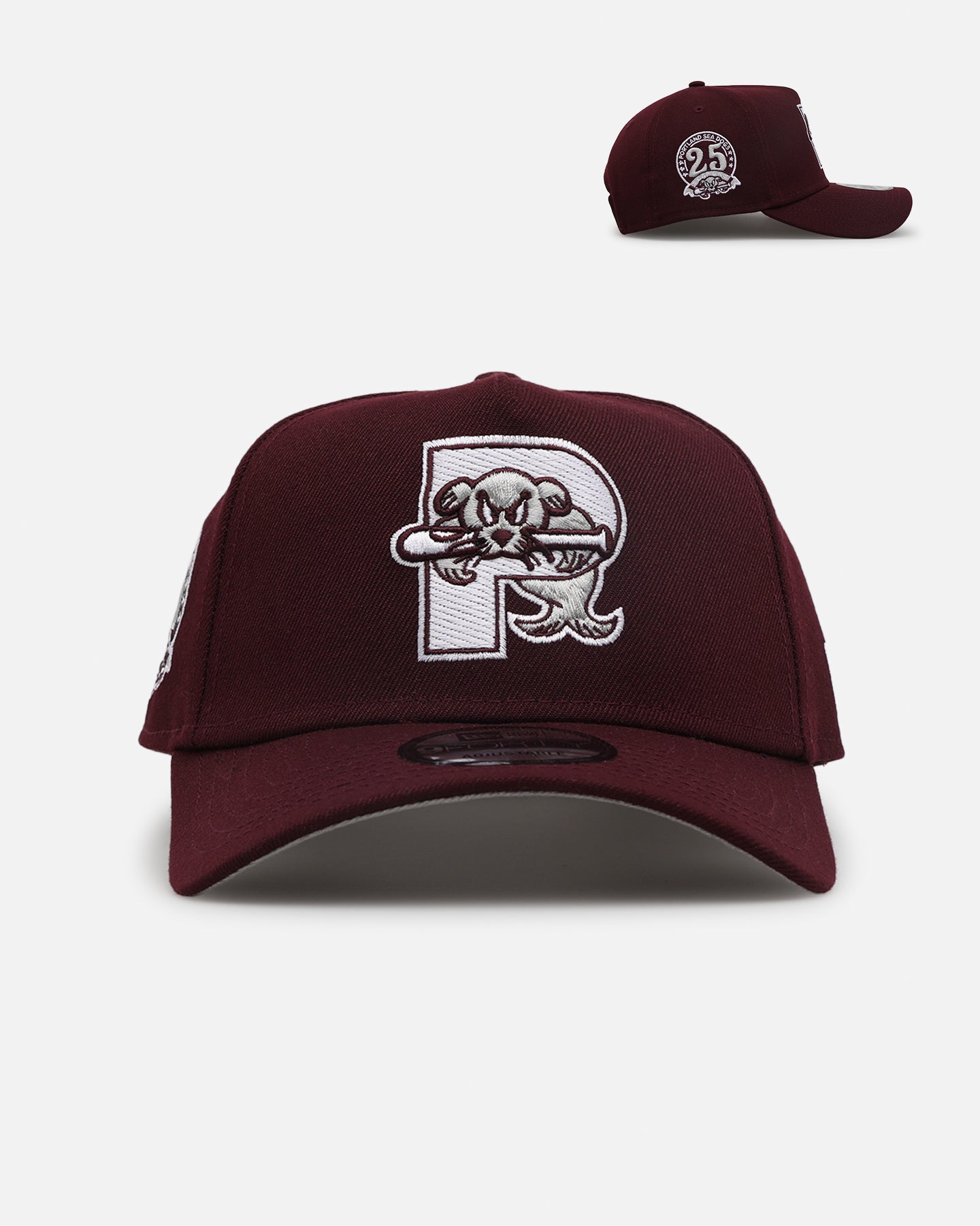 New Era Portland Sea Dogs 'Minor League Maroon' 9FORTY A-Frame