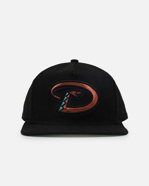 New Era Arizona Diamondbacks 'Throwback Cord Golfers' Corduroy Golfer Snapback Black