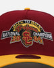 New Era USC Trojans Back To Back 'USC Pack' 9FORTY A-Frame Snapback Burgundy/Yellow