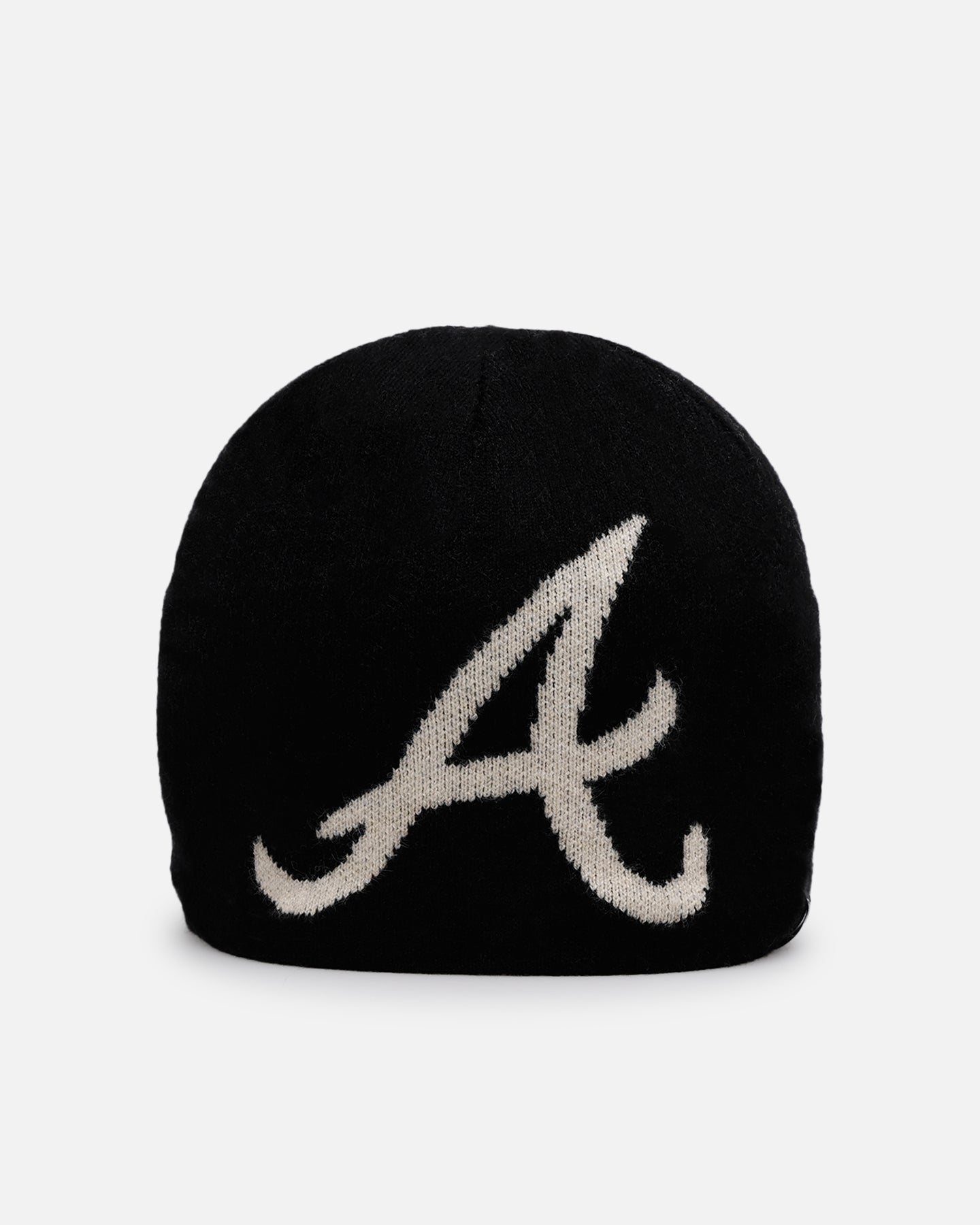 New Era Atlanta Braves Mega Logo Beanie Black | Culture Kings US