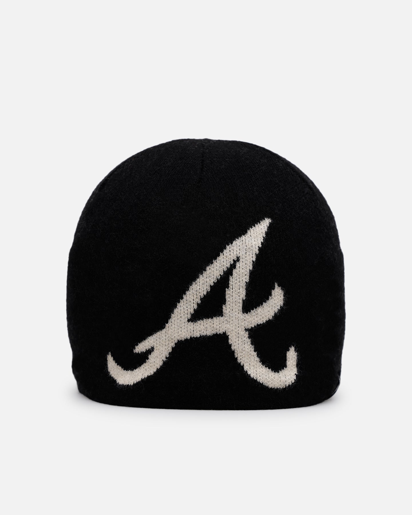 New Era Atlanta Braves Mega Logo Beanie Black | Culture Kings US